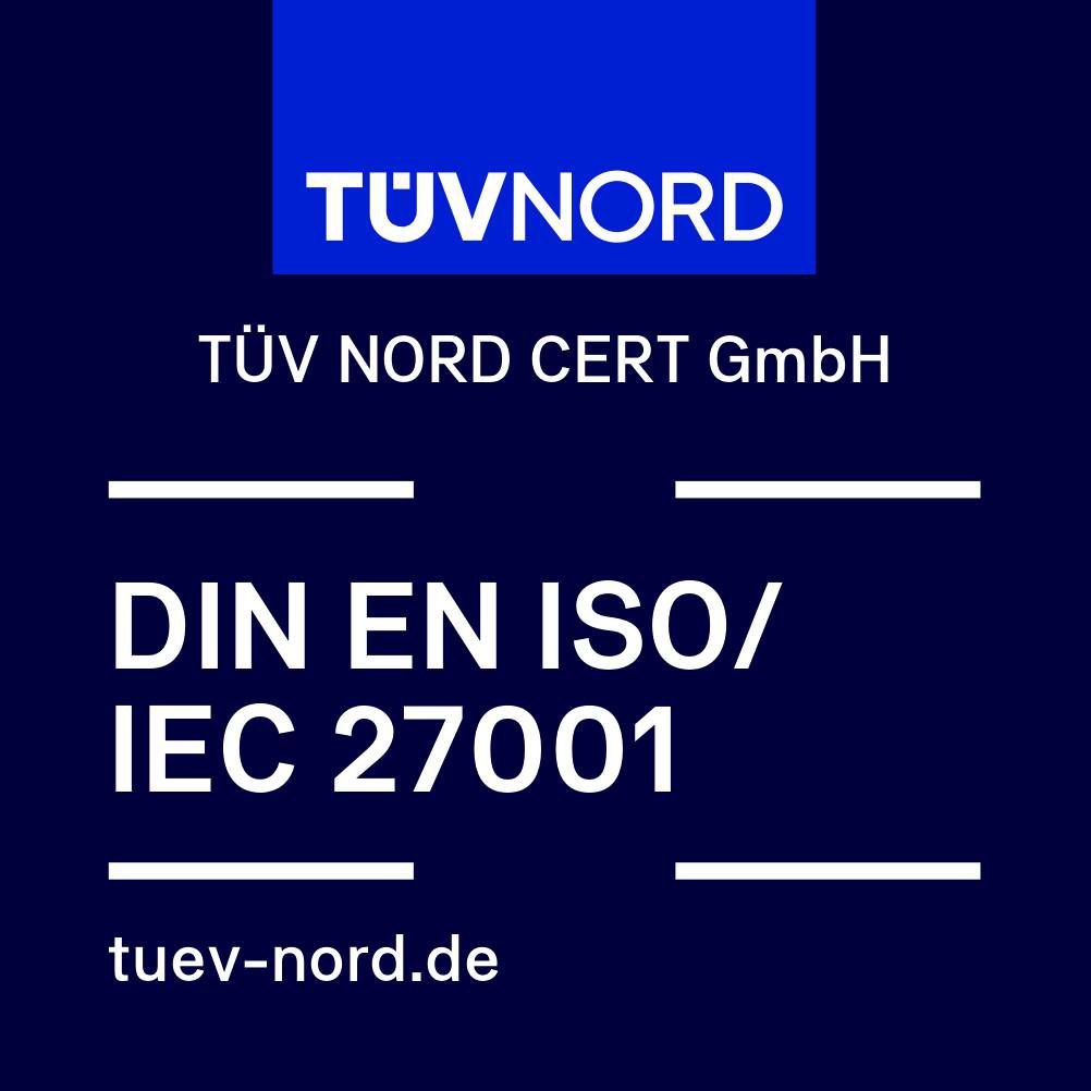 MATVIS ISO 27001 certified